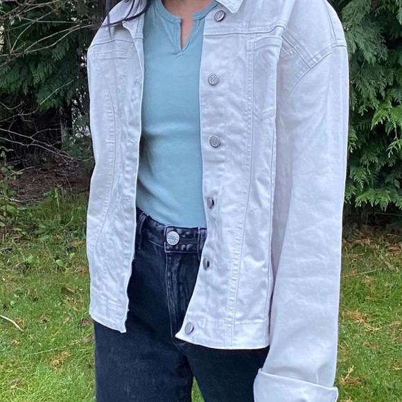 Tan Denim Jacket - Picture 3 of 3